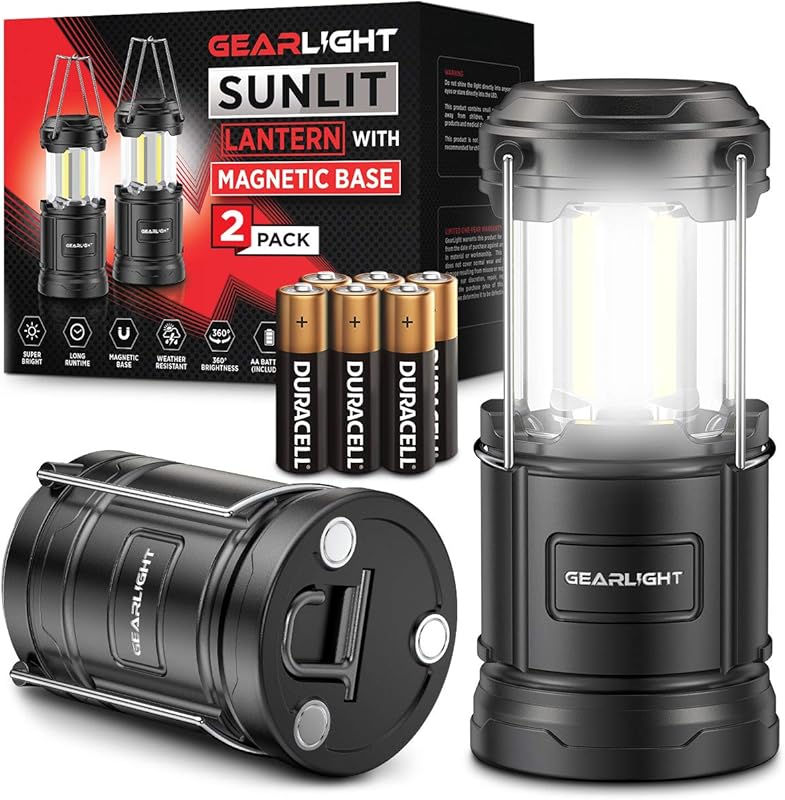 GearLight camping lantern LED lights