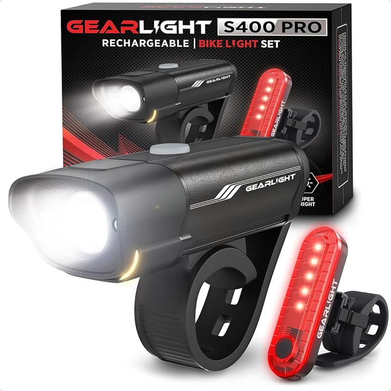 GearLight rechargable LED bike light